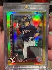 2025 Topps Real One Relics Dylan Crews #74 card