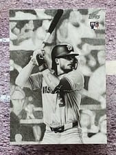 2025 Topps Update Keegan Hall Art Cards Dylan Crews #KHAC-35 card