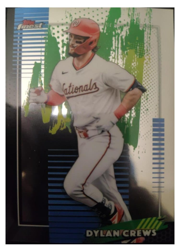 2026 Topps Finest Dylan Crews #40 card