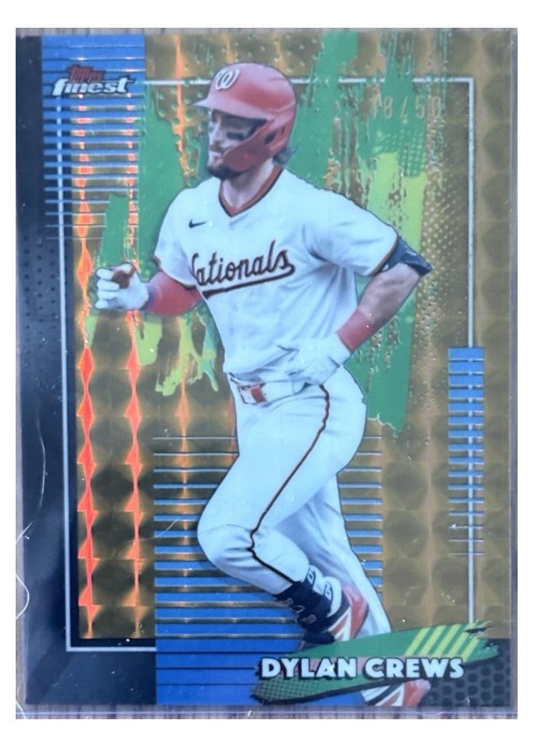 2026 Topps Finest Dylan Crews #40 card