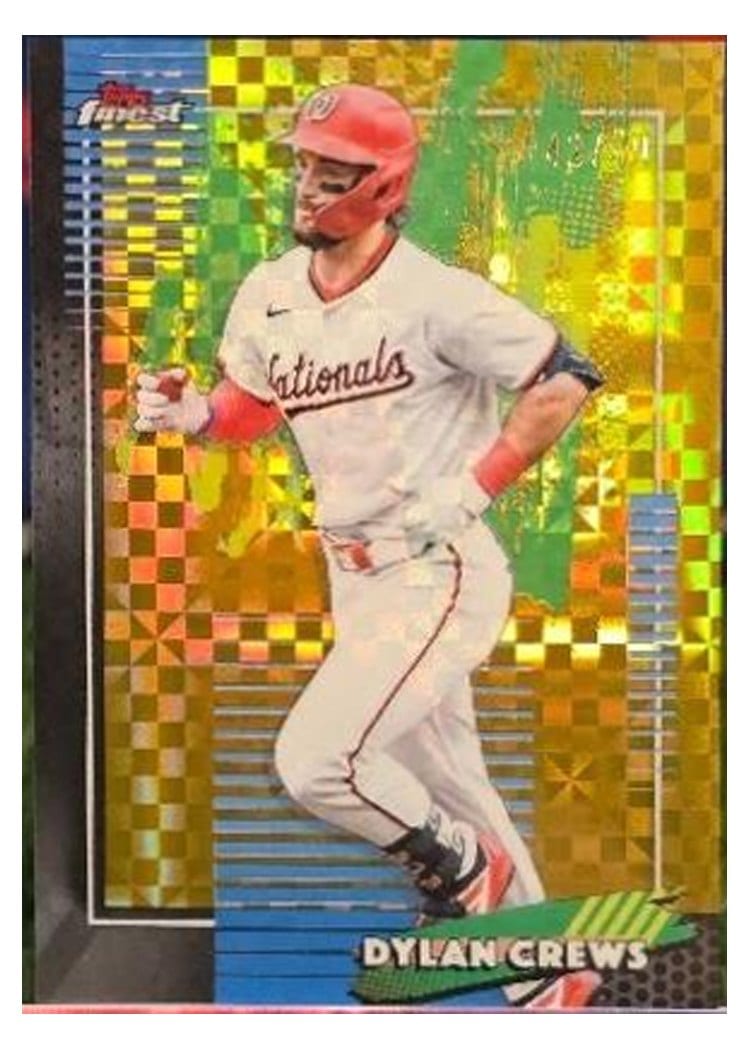 2026 Topps Finest Dylan Crews #40 card