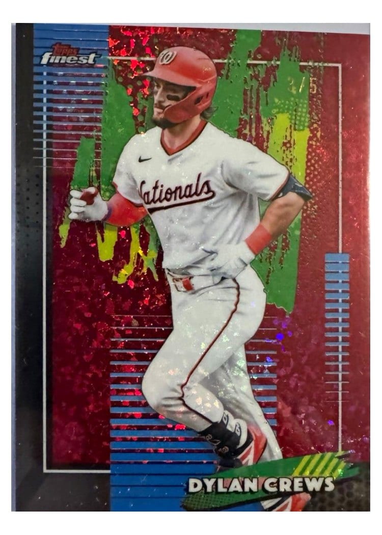 2026 Topps Finest Dylan Crews #40 card
