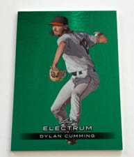 2024 Leaf Electrum Baseball Base Set Dylan Cumming #21 card
