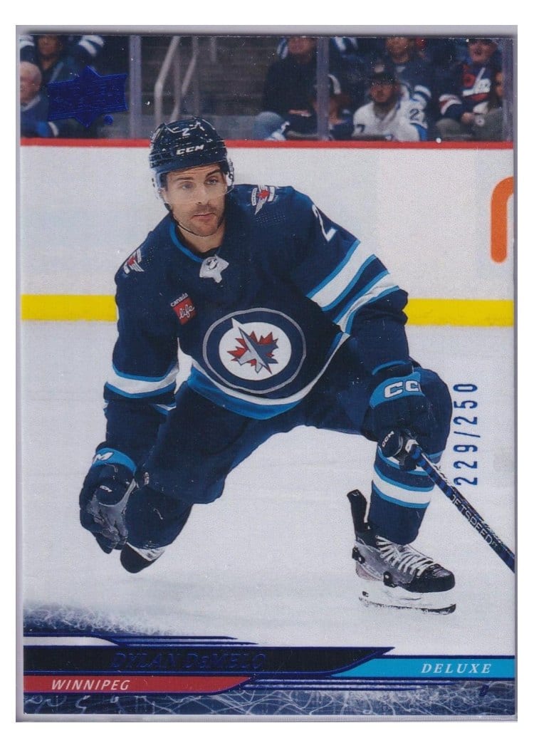 2024-25 Upper Deck Base Set Dylan DeMelo #447 card