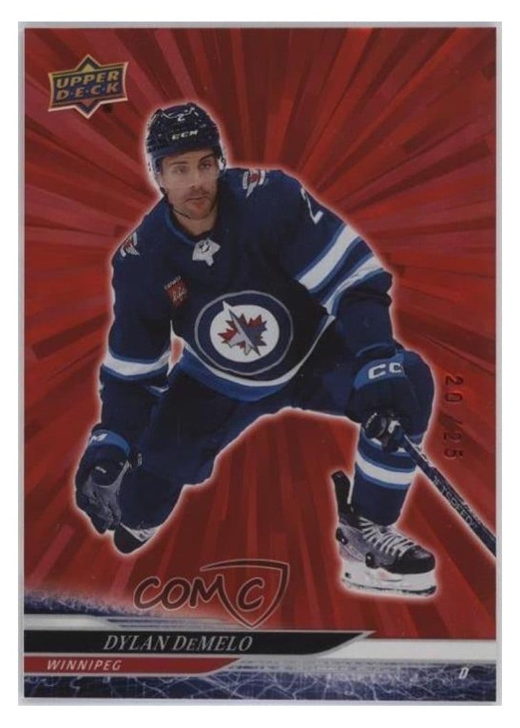 2024-25 Upper Deck Base Set Dylan DeMelo #447 card