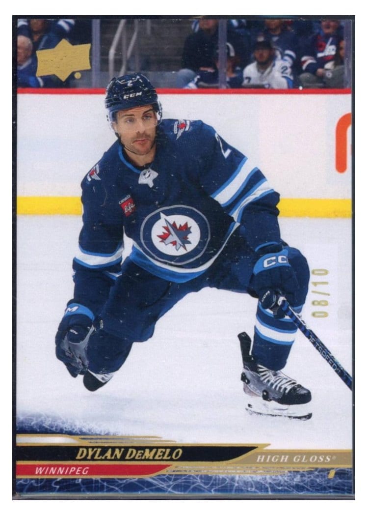2024-25 Upper Deck Base Set Dylan DeMelo #447 card