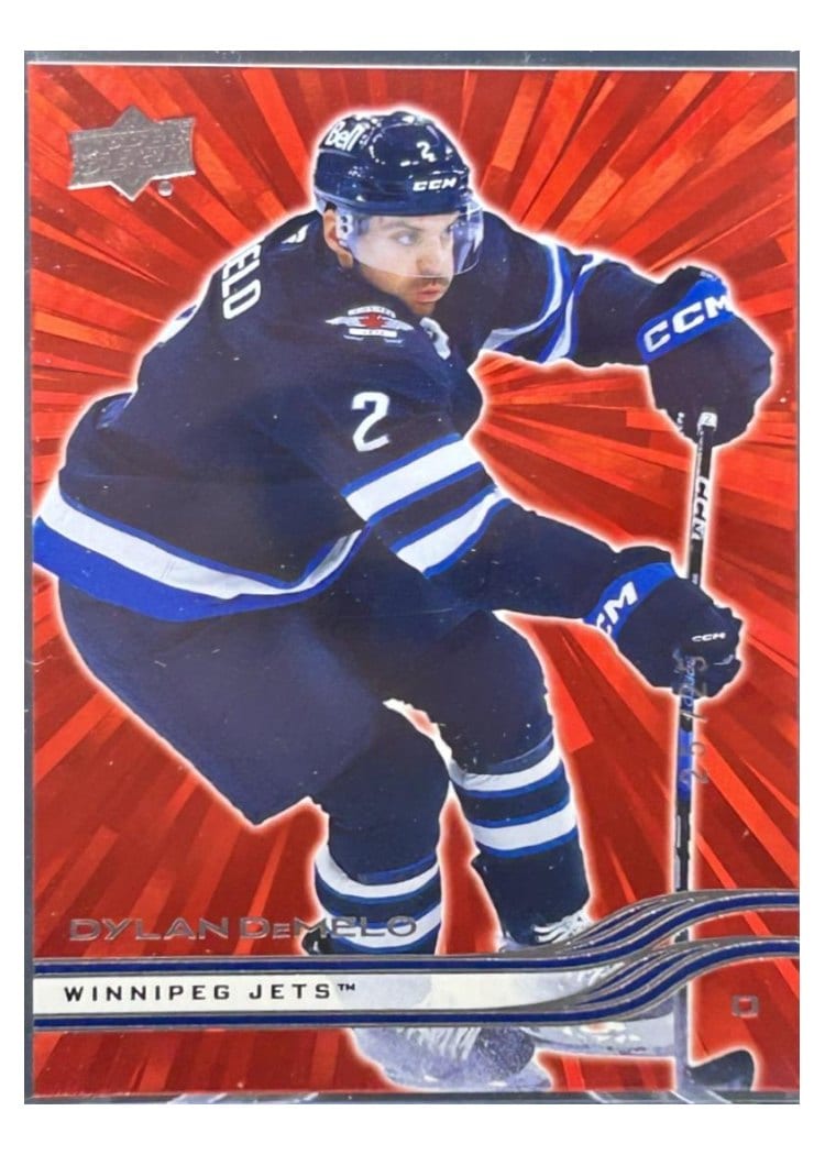 2025-26 Upper Deck Base Set Dylan DeMelo #193 card