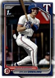 2024 Bowman Draft Base Set Dylan Dreiling #BD-42 card