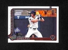 2025 Topps Pro Debut Autographs Dylan Dreiling #PD-115 card