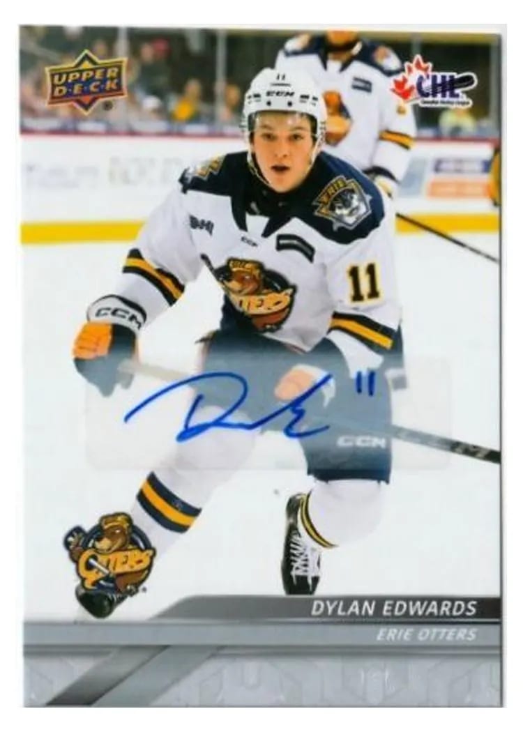 2024 Upper Deck CHL Dylan Edwards #13 card