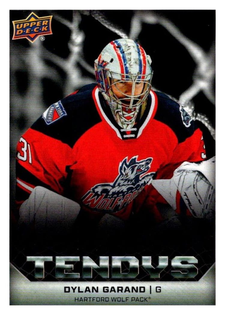 2025-26 Upper Deck AHL Tendys Dylan Garand #T-4 card