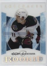 2023-24 Upper Deck Artifacts 2022-23 Update - Clear Cut Rookies Dylan Guenther #202 card