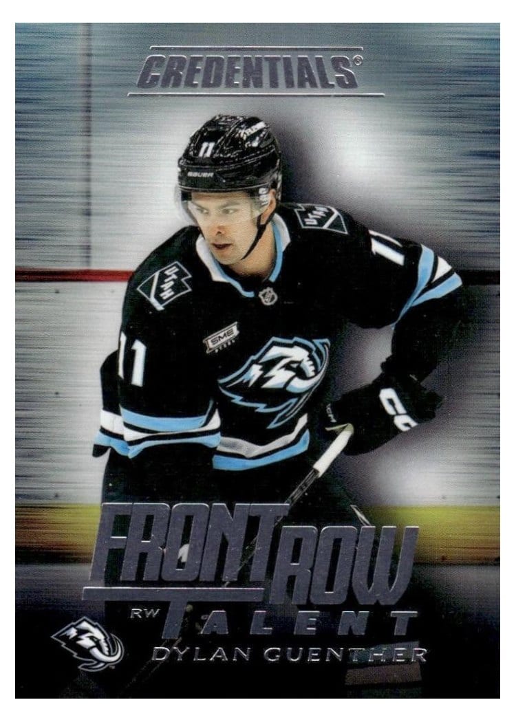 2025-26 Upper Deck Credentials Front Row Talent Dylan Guenther #FRT-18 card