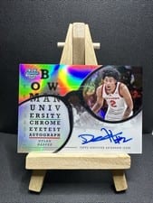 2024-25 Bowman University Chrome Eye Test Autographs Dylan Harper #ETA-DH