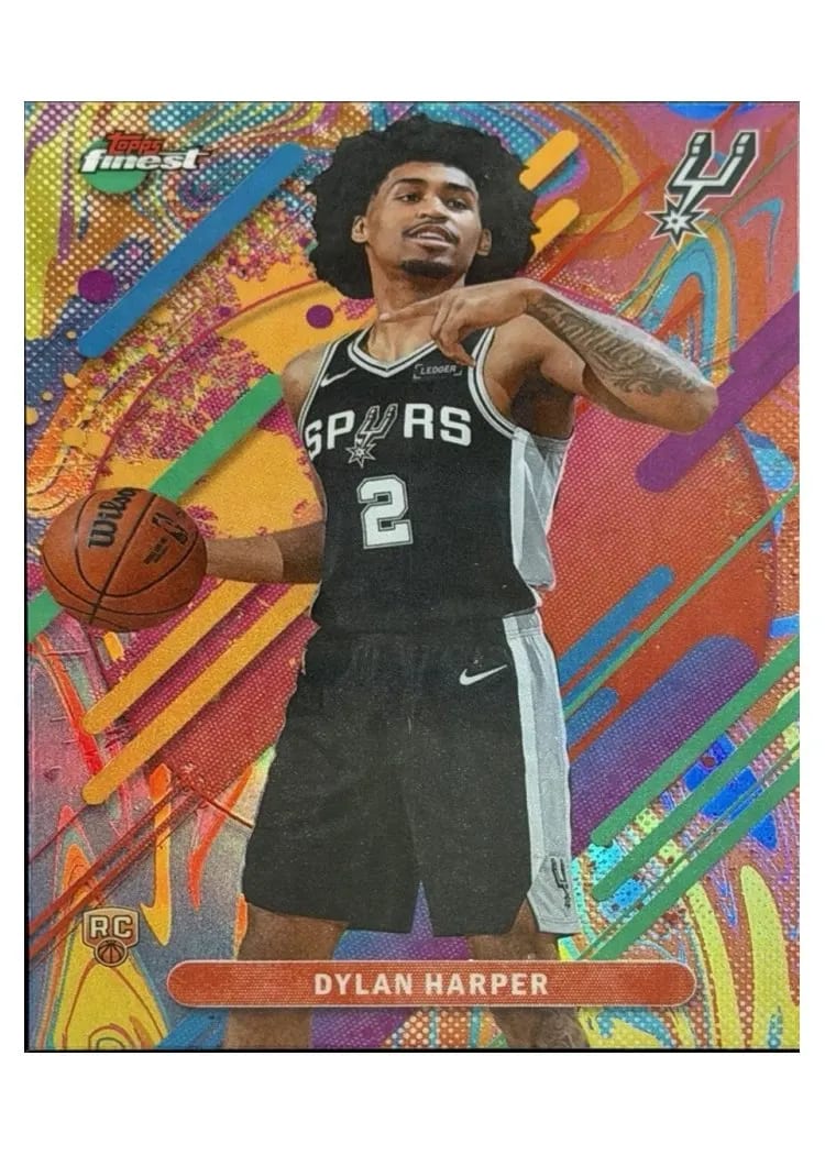 2025-26 Finest Base Set Dylan Harper #202 card