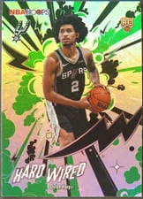 2025-26 NBA Hoops Hardwired Dylan Harper #HW-22 card
