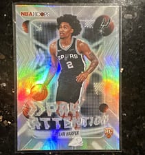 2025-26 NBA Hoops Pay Attention Dylan Harper #PA-17 card
