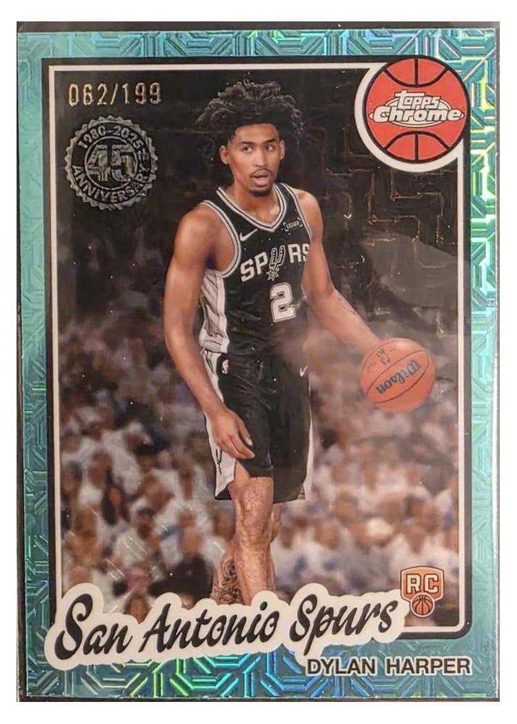2025-26 Topps 1980-81 Topps Chrome Basketball Dylan Harper #TC-DH card