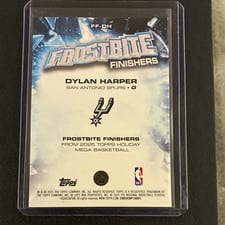 2025-26 Topps Holiday Frostbite Finishers Dylan Harper #FF-DH