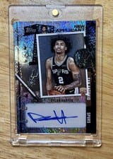 2025-26 Topps New Applicants Autographs Dylan Harper #NA-DH card
