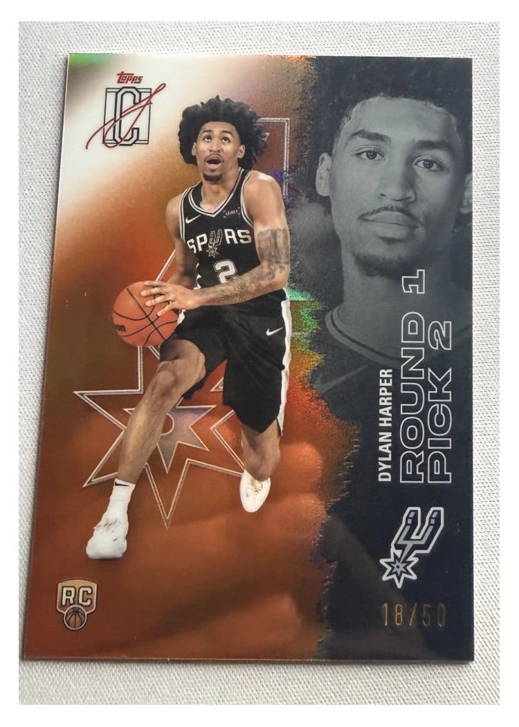 2025-26 Topps Signature Class Base Set Dylan Harper #102 card