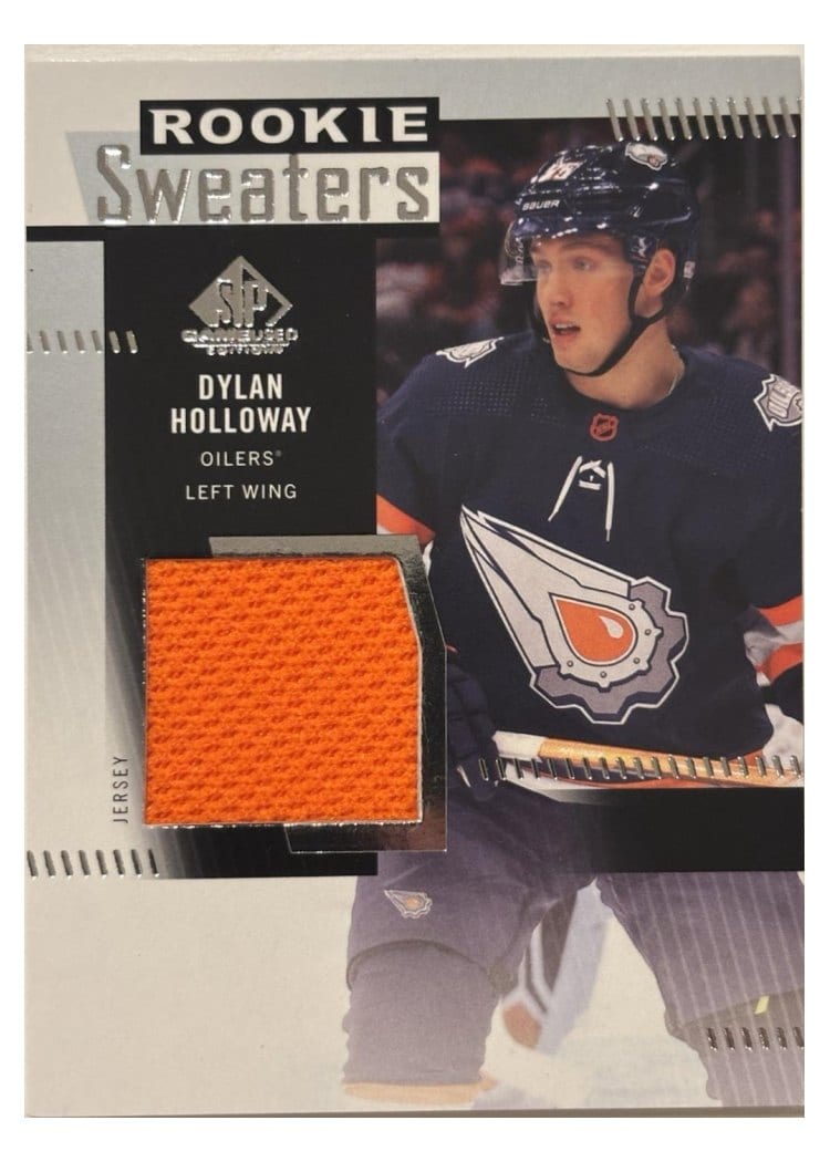 2022-23 SP Game Used Rookie Sweaters Dylan Holloway #RS-DH card