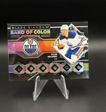 2022-23 Upper Deck Black Diamond Band of Color Rookies Dylan Holloway #BCR-DH card