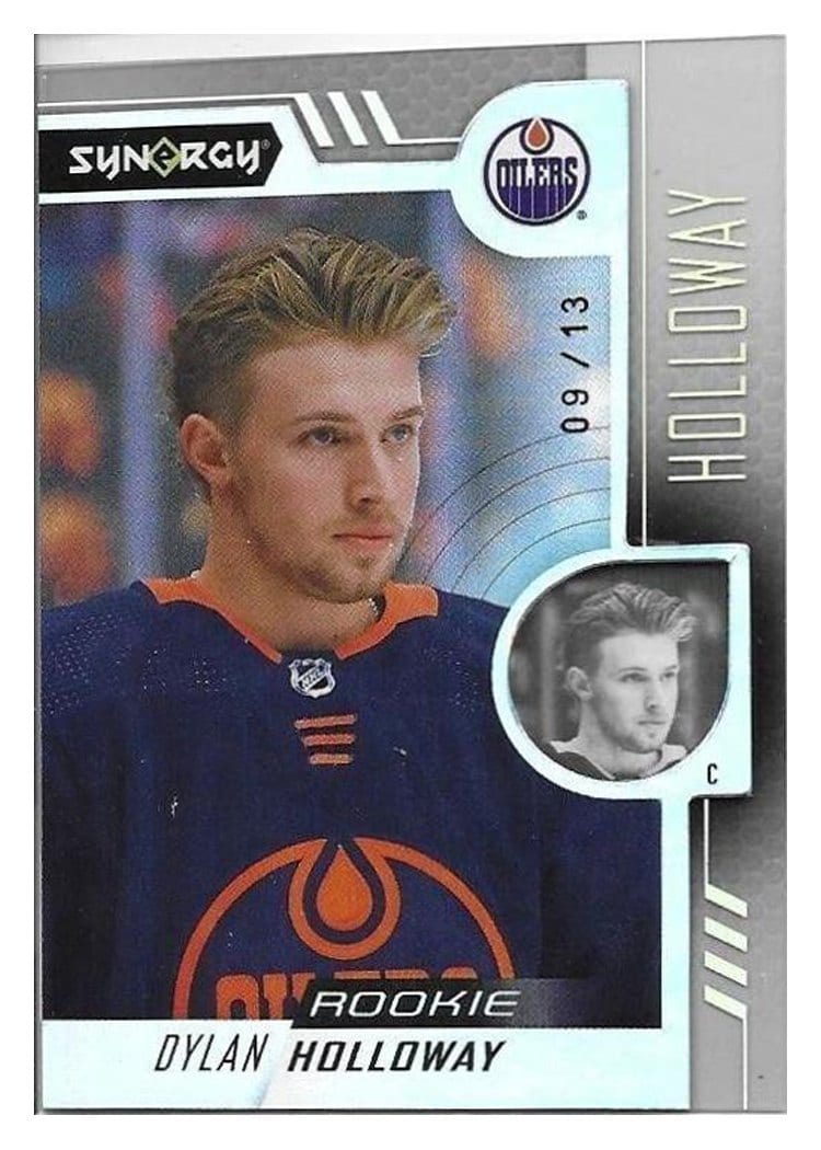 2022-23 Upper Deck Synergy Rookie Portraits Dylan Holloway #RP-DH card