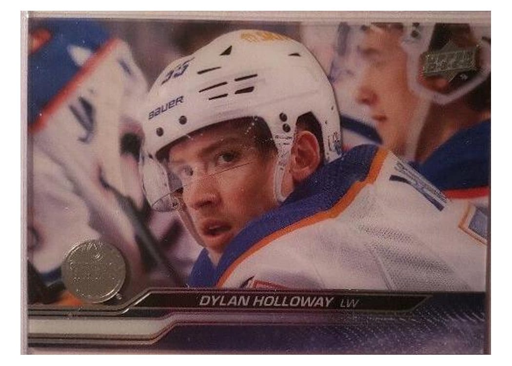 2023-24 Upper Deck Base Set Dylan Holloway #321 card