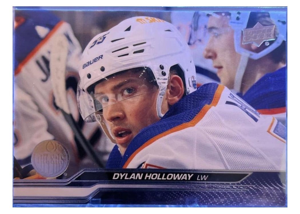 2023-24 Upper Deck Base Set Dylan Holloway #321 card