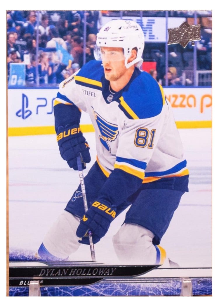2024-25 Upper Deck Base Set Dylan Holloway #611 card