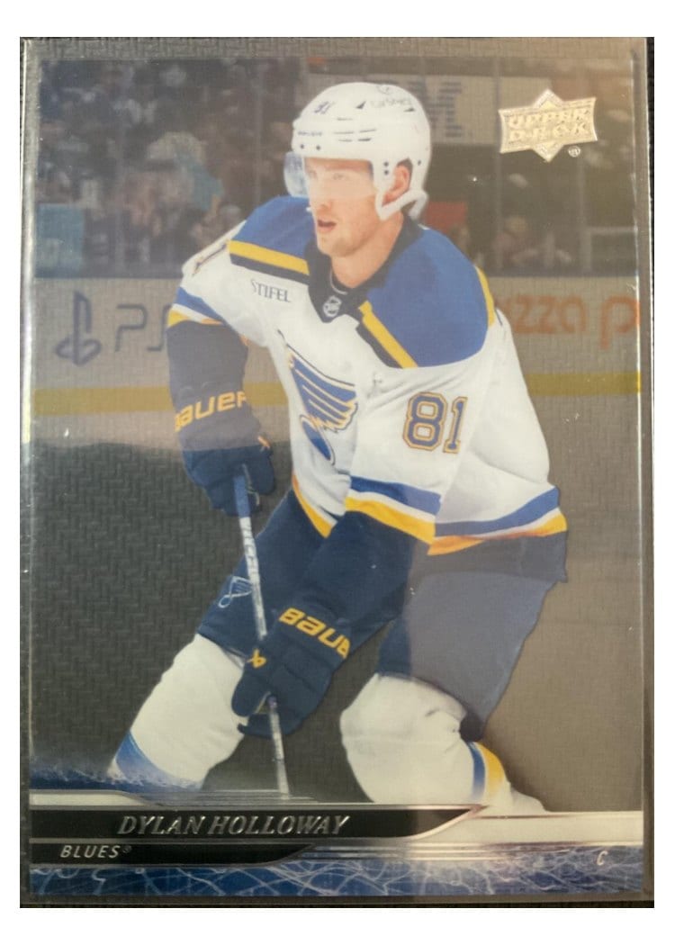 2024-25 Upper Deck Base Set Dylan Holloway #611 card