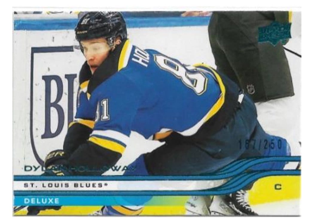 2025-26 Upper Deck Base Set Dylan Holloway #150 card