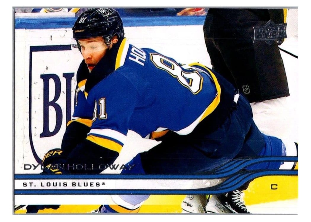 2025-26 Upper Deck Base Set Dylan Holloway #150 card