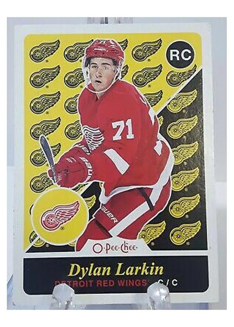 2015 O-Pee-Chee Update Dylan Larkin #U20 card