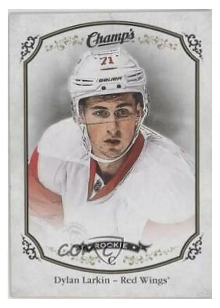 2015 Upper Deck Champs Dylan Larkin #313 card