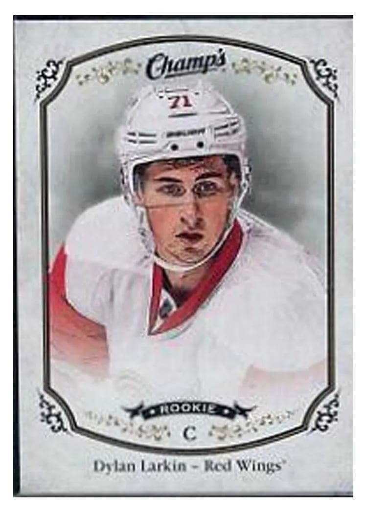 2015 Upper Deck Champs Dylan Larkin #313 card