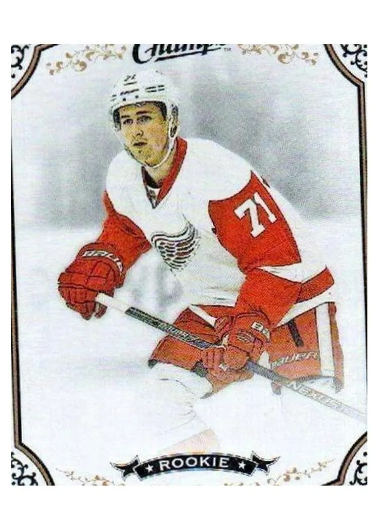 2015 Upper Deck Champs Dylan Larkin #318 card