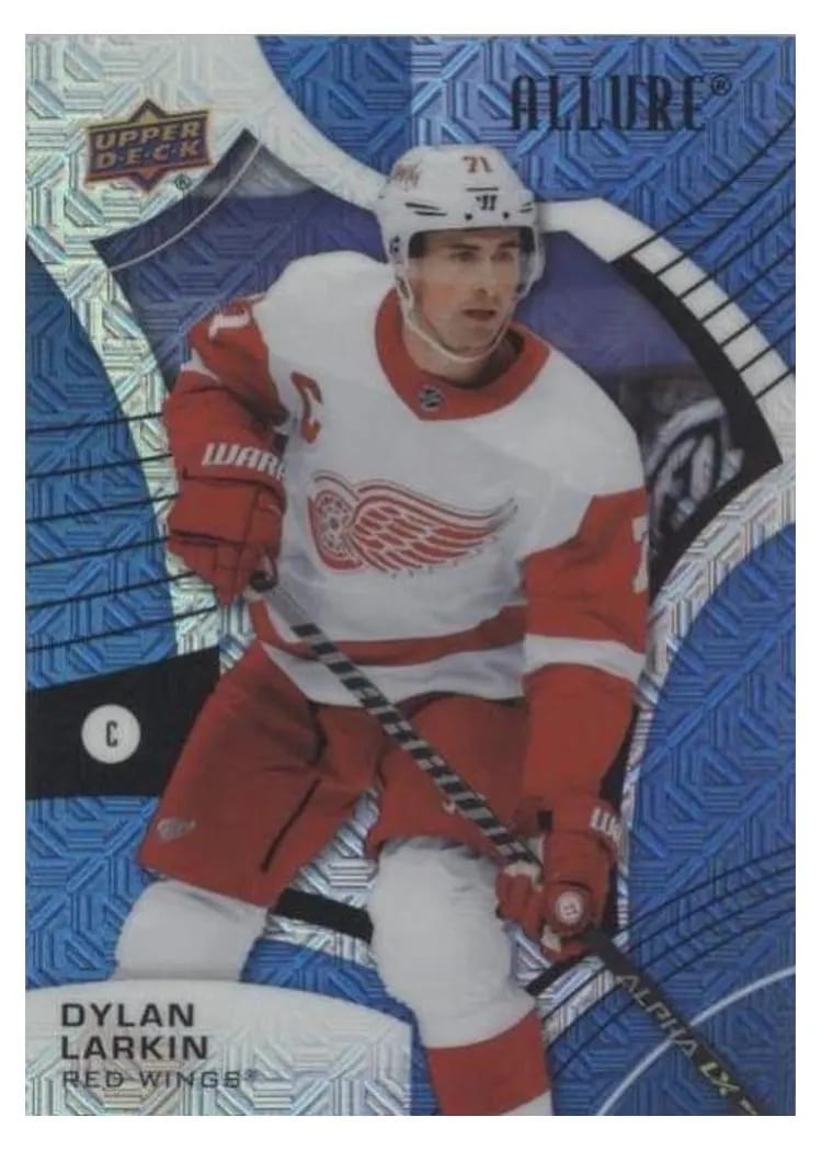2021-22 Upper Deck Allure Base Set Dylan Larkin #2 card
