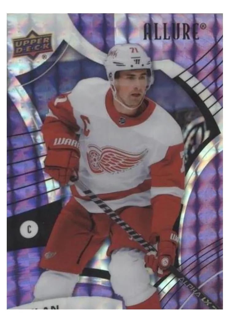 2021-22 Upper Deck Allure Base Set Dylan Larkin #2 card