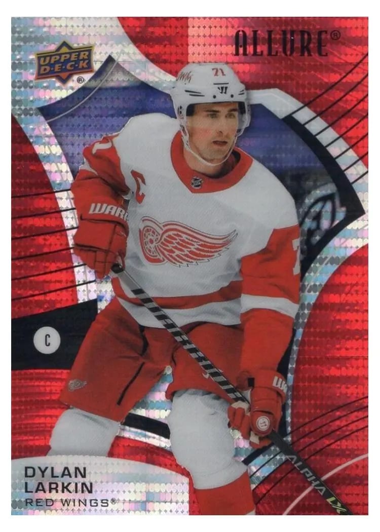 2021-22 Upper Deck Allure Base Set Dylan Larkin #2 card