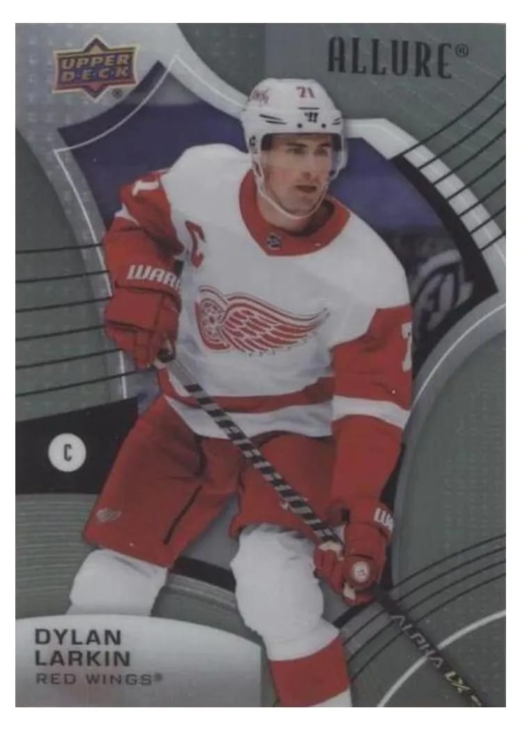 2021-22 Upper Deck Allure Base Set Dylan Larkin #2 card