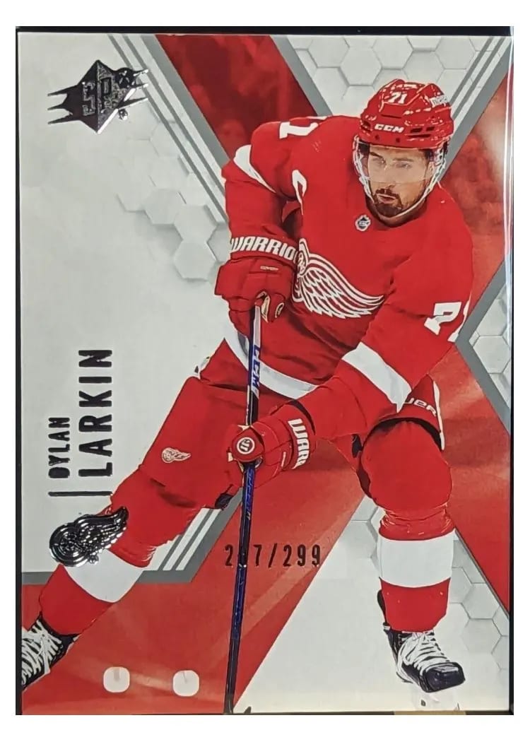 2021 SPx Dylan Larkin #2 card