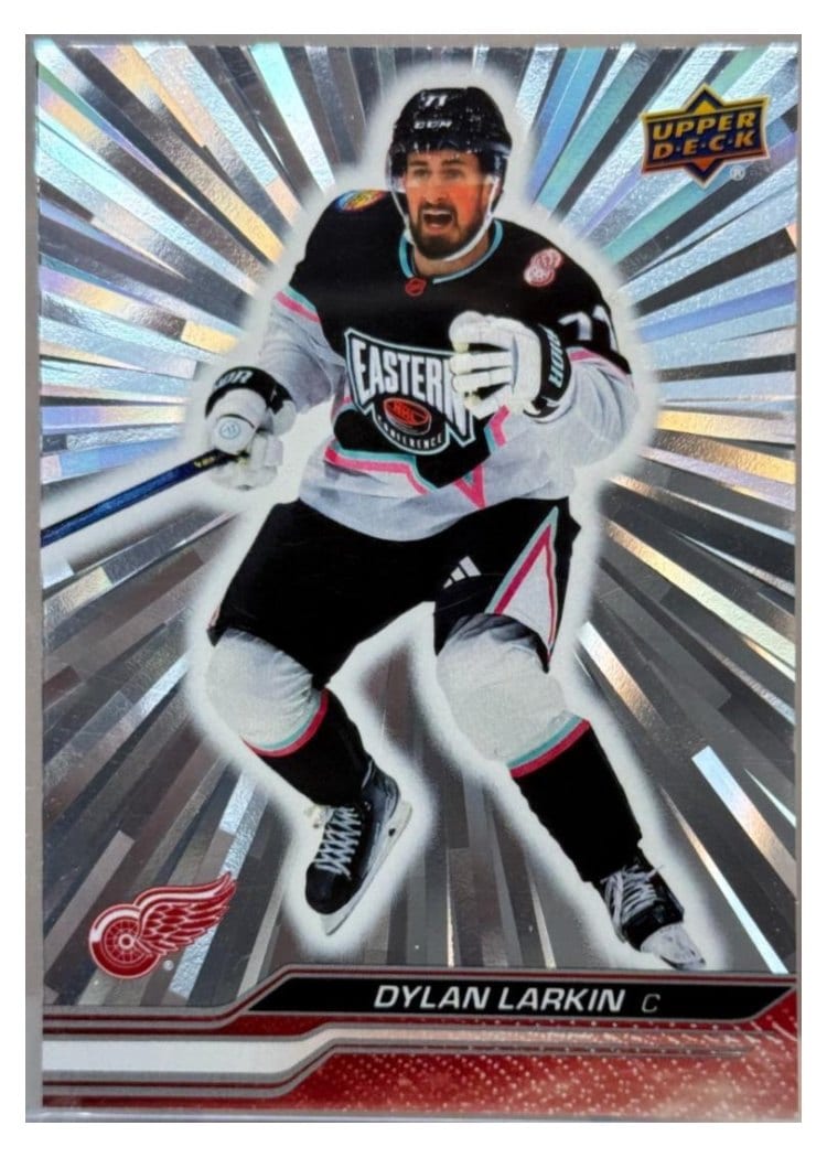 2023-24 Upper Deck Base Set Dylan Larkin #657 card