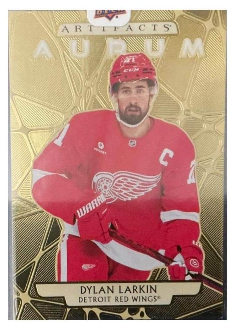 2025-26 Upper Deck Artifacts Aurum Bounty Dylan Larkin #AB-DL card