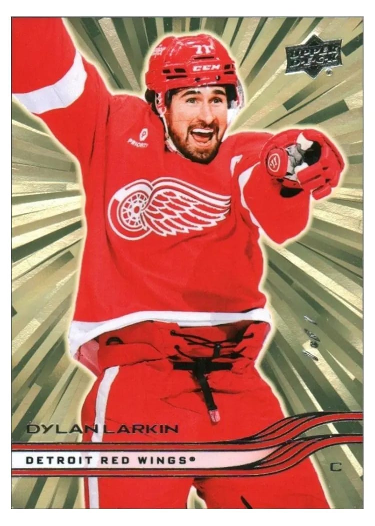 2025-26 Upper Deck Base Set Dylan Larkin #62 card