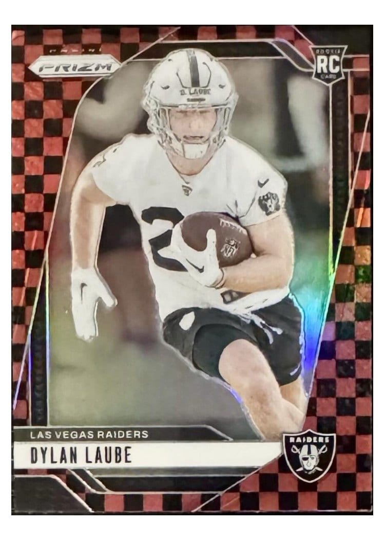2024 Panini Prizm Base Set Dylan Laube #330 card