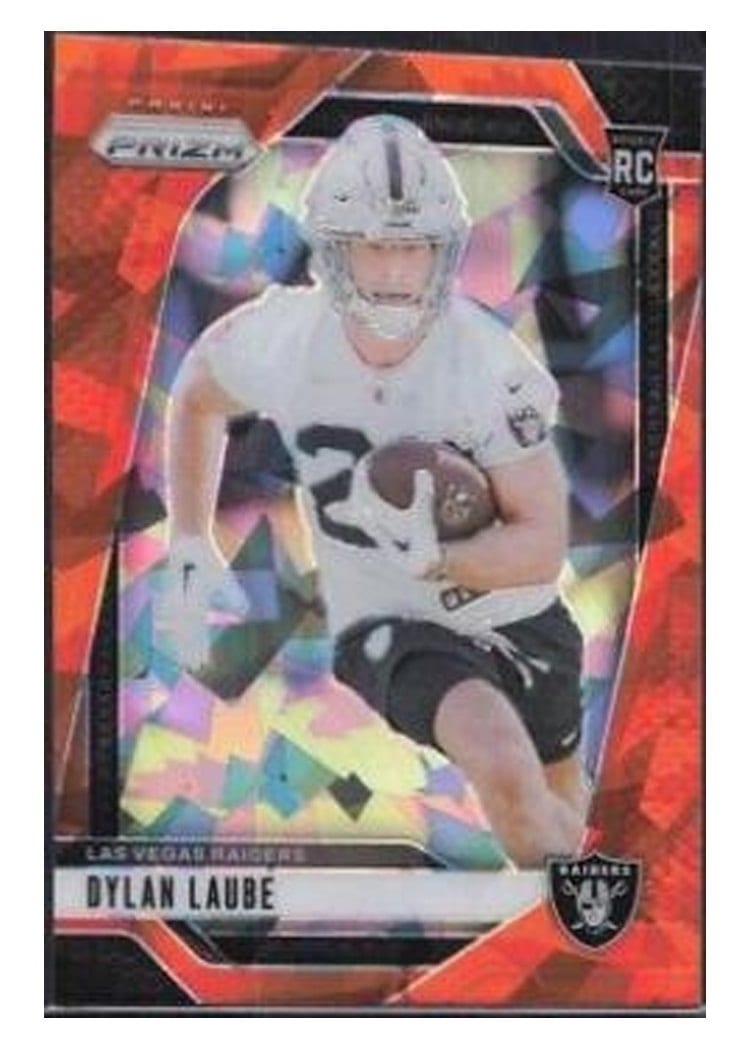 2024 Panini Prizm Base Set Dylan Laube #330 card