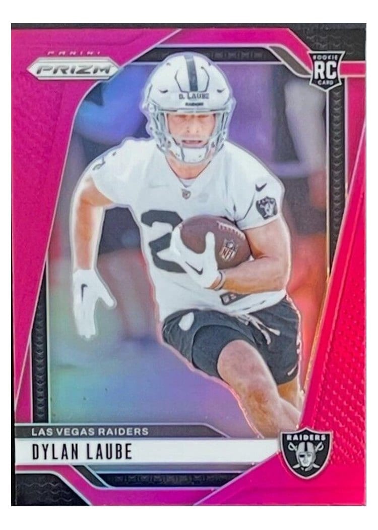 2024 Panini Prizm Base Set Dylan Laube #330 card