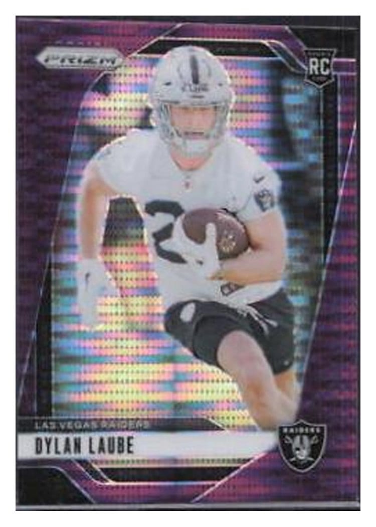 2024 Panini Prizm Base Set Dylan Laube #330 card